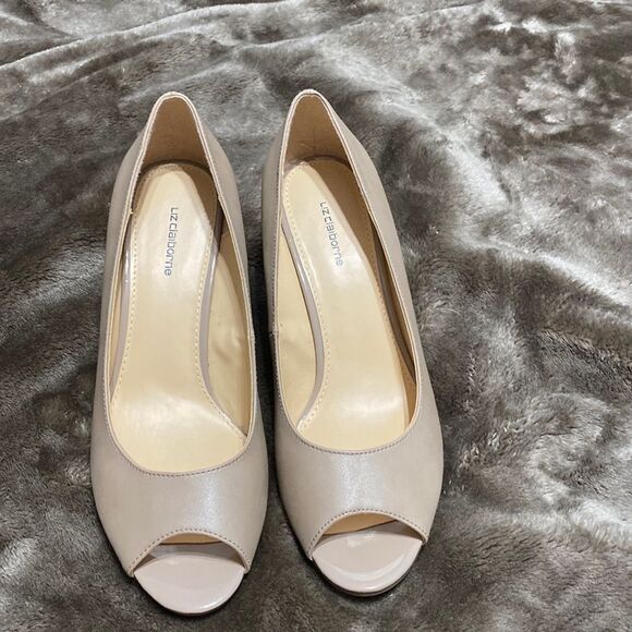 Liz Claiborne Shoes - Liz Claiborne Peep Toe Wedge heels